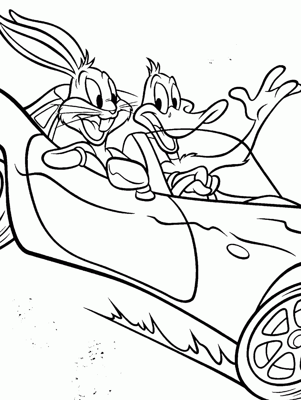 Printable Bugs Bunny Coloring Pages Coloring Home