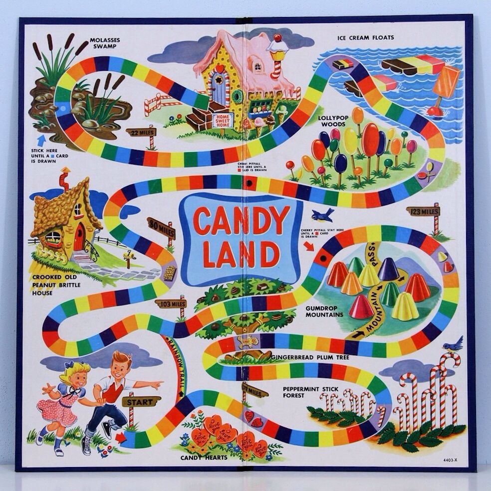 Printable Candyland Game Cards Printable New Year Banners