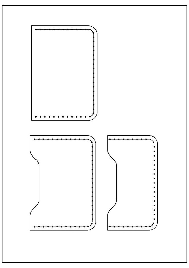 Printable Card Holder Template