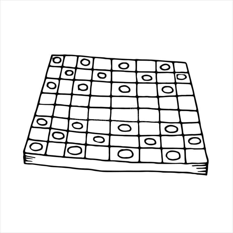 Printable Checkerboard Game Stencil Free Download And Print For You 