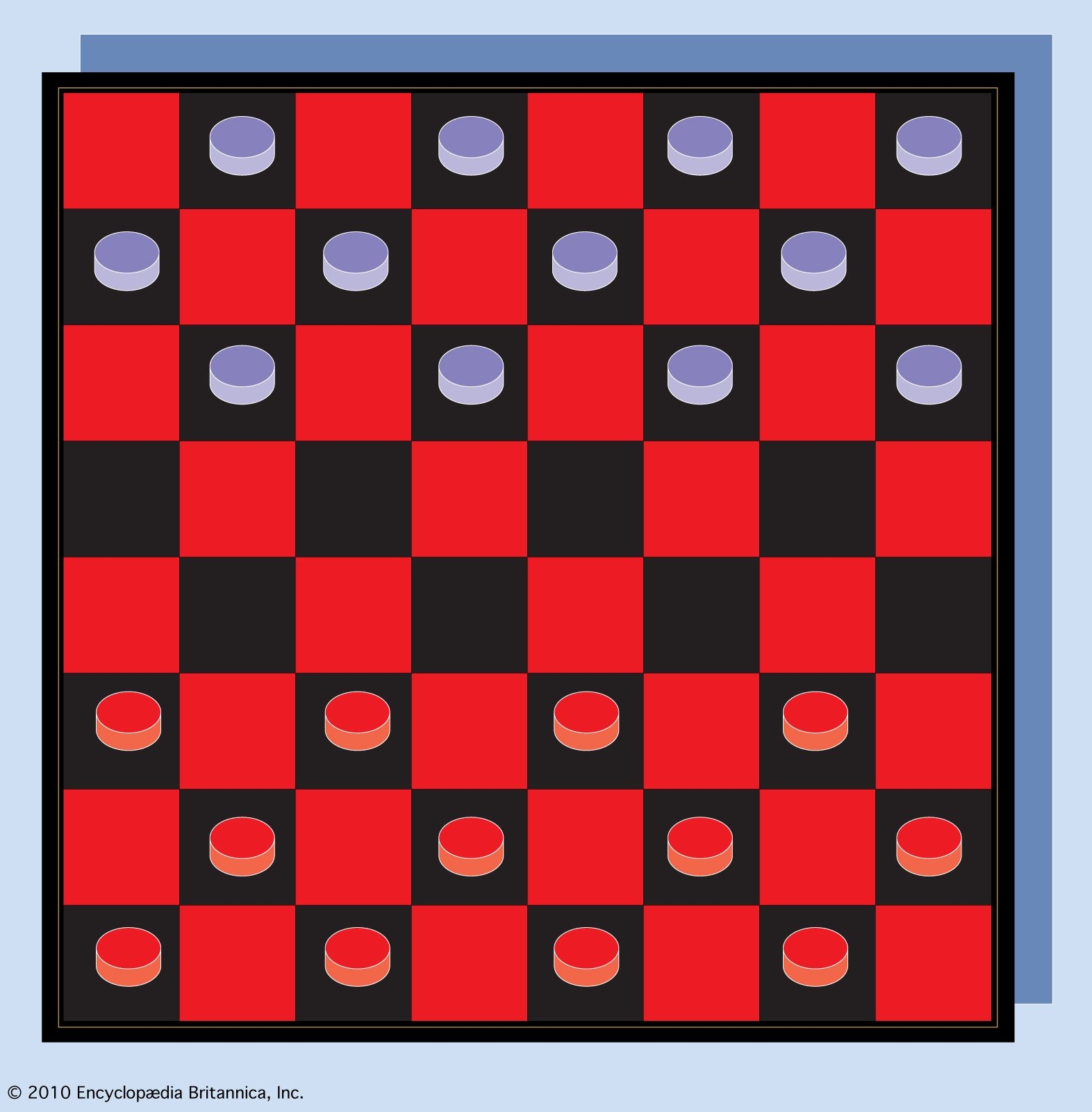 free printable checkers game board