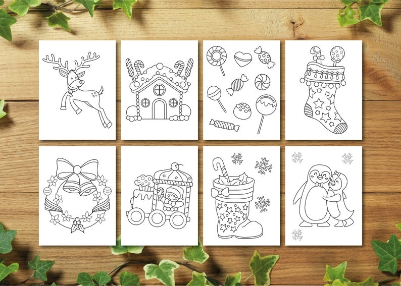 Printable Christmas Activities Kids Activities For Christmas Etsy