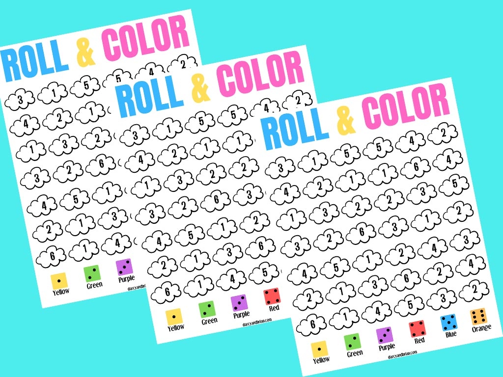 free printable dice word game students