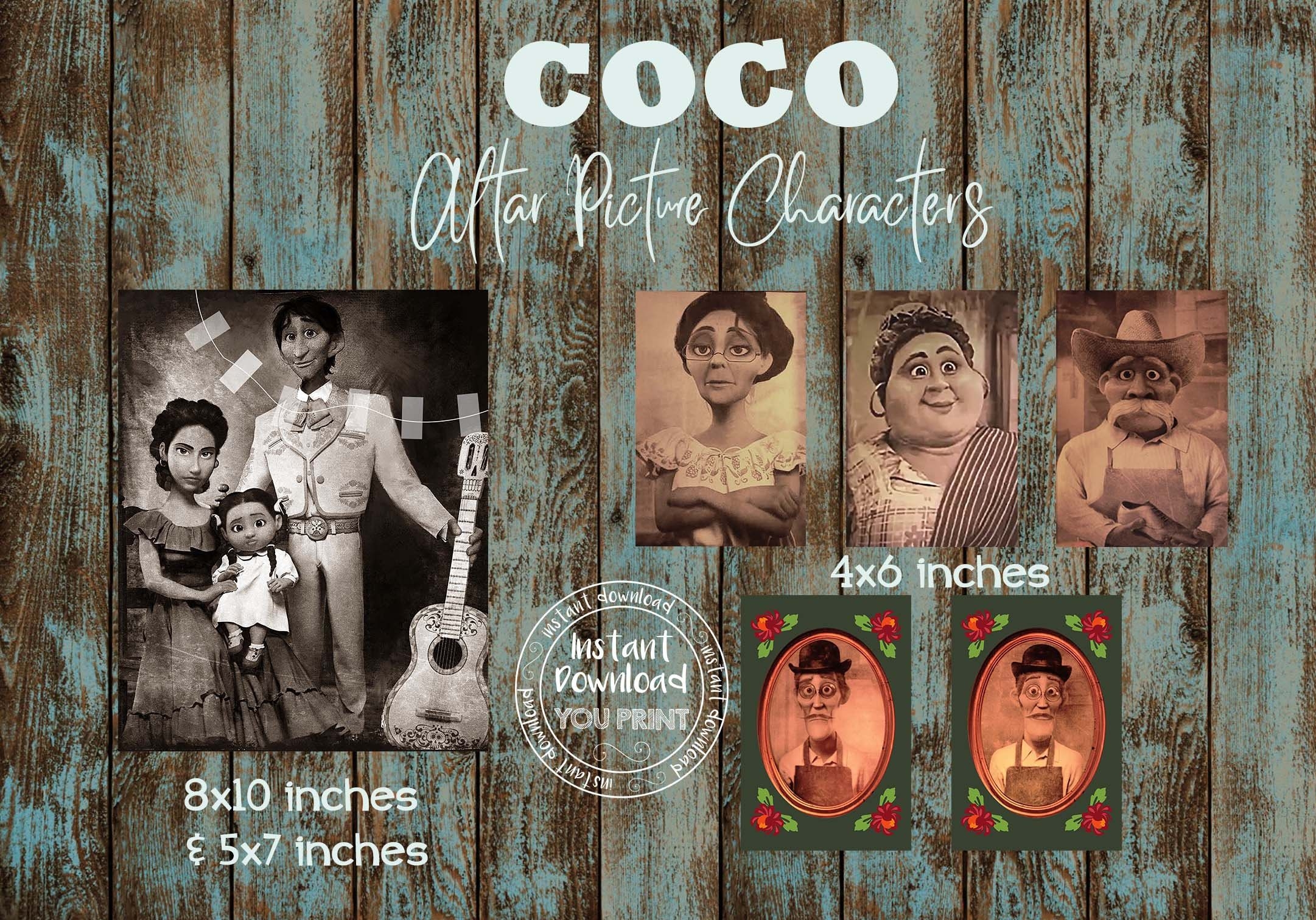 Printable Coco Ofrenda Photos
