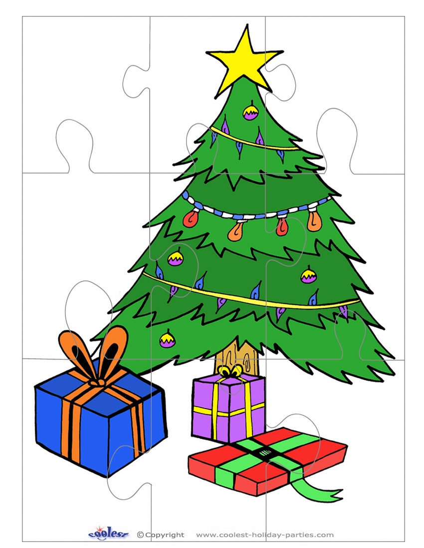 Printable Colored Christmas Tree Coolest Free Printables