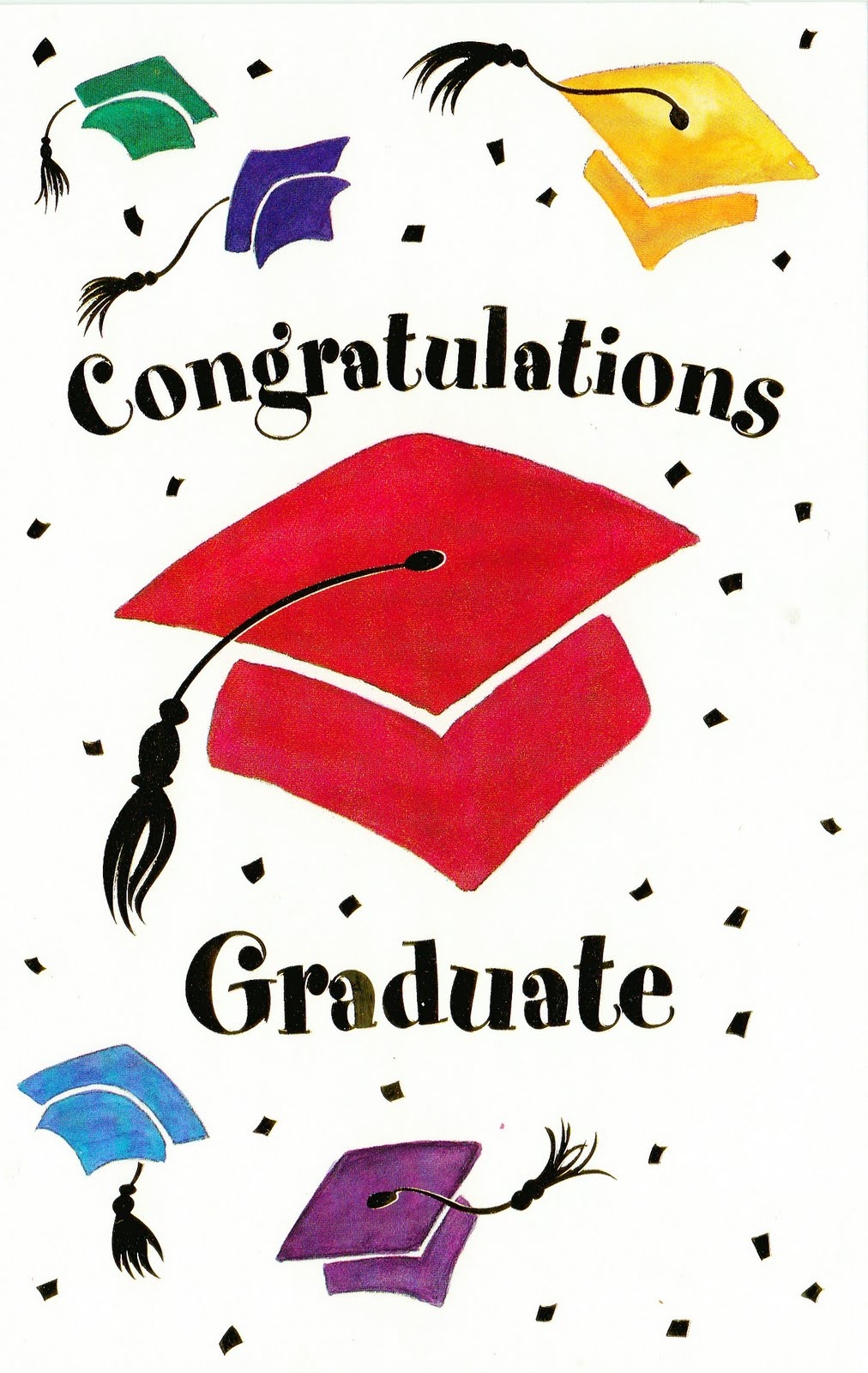 Printable Congratulations Graduation Card