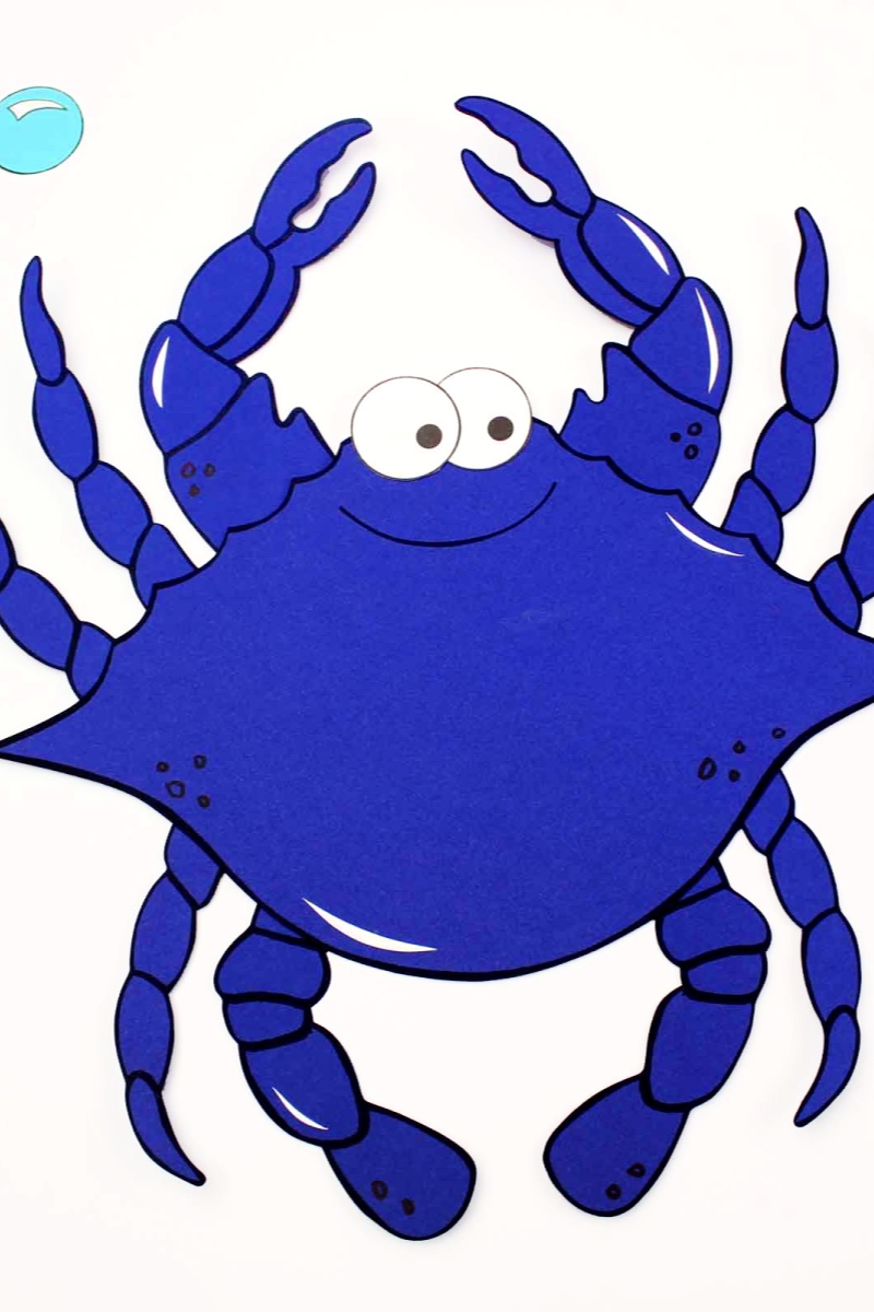 Printable Crab Craft Template Printable Templates