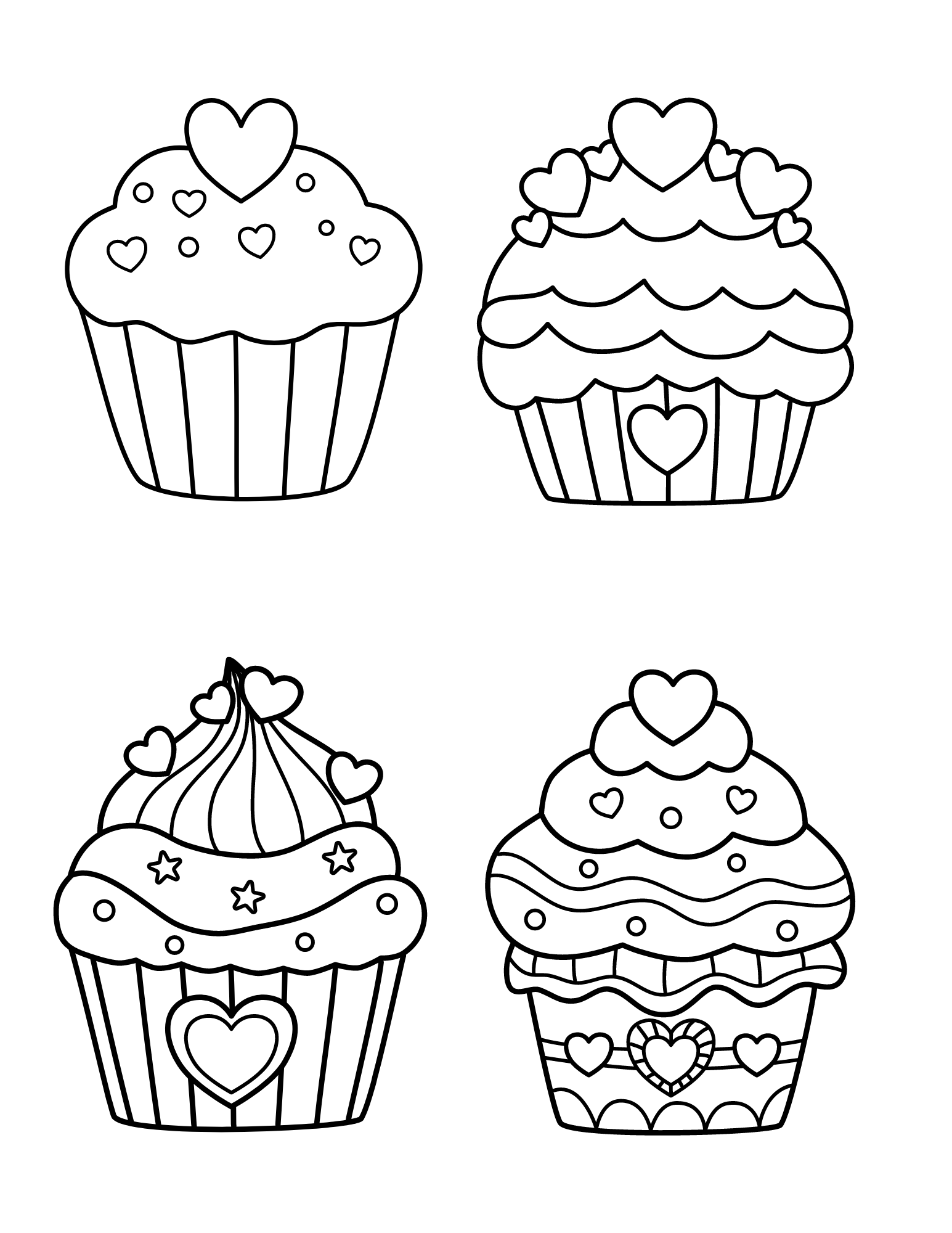 Printable Cupcakes Printable Free Templates