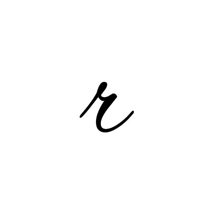 Printable Cursive Letter R Small Free Download And Print For You 