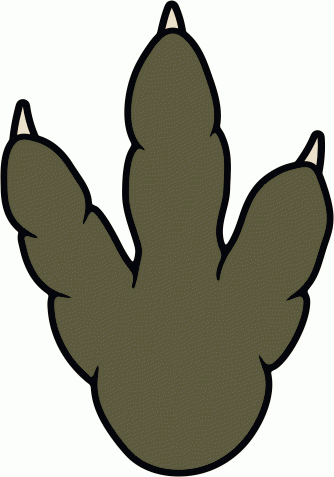 Printable Dinosaur Footprints ClipArt Best