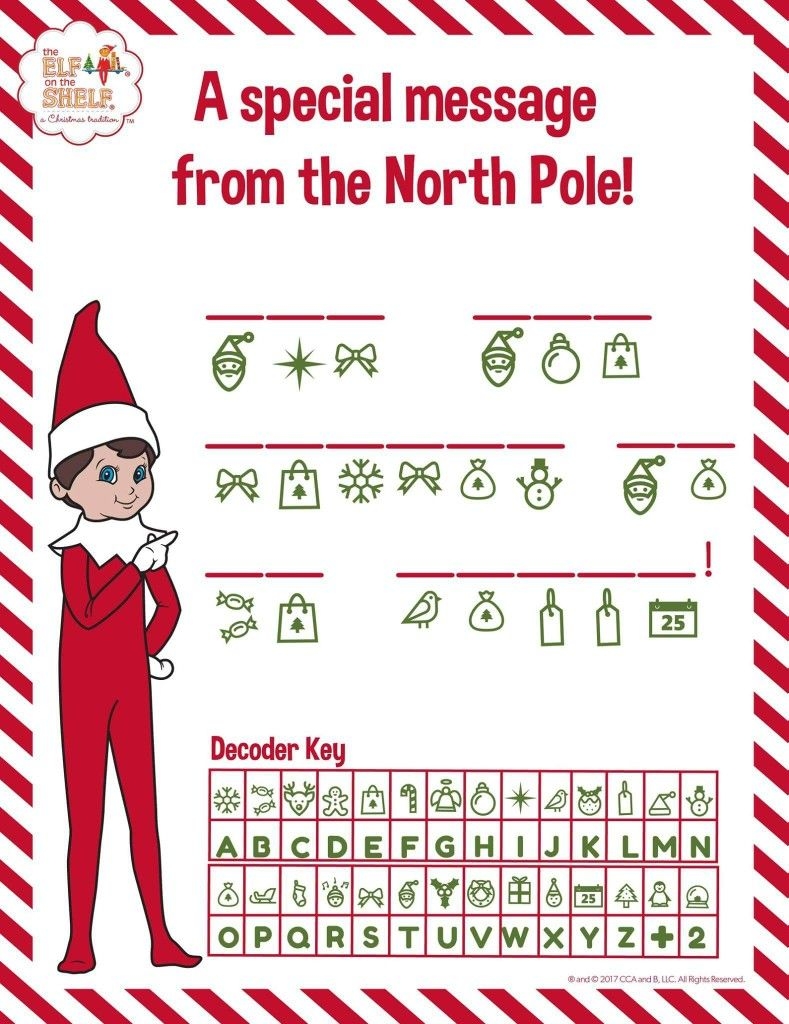 Printable Elf On The Shelf Activity Sheets Printable New Year Banners