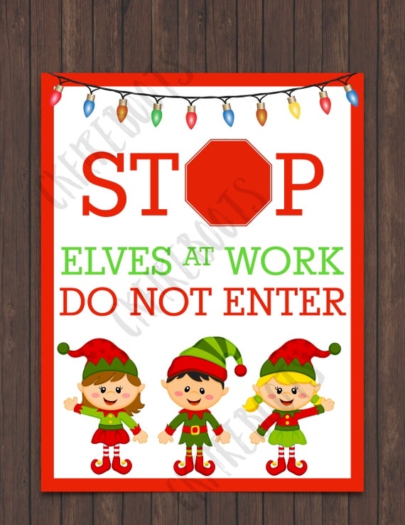 printable pictures of elves