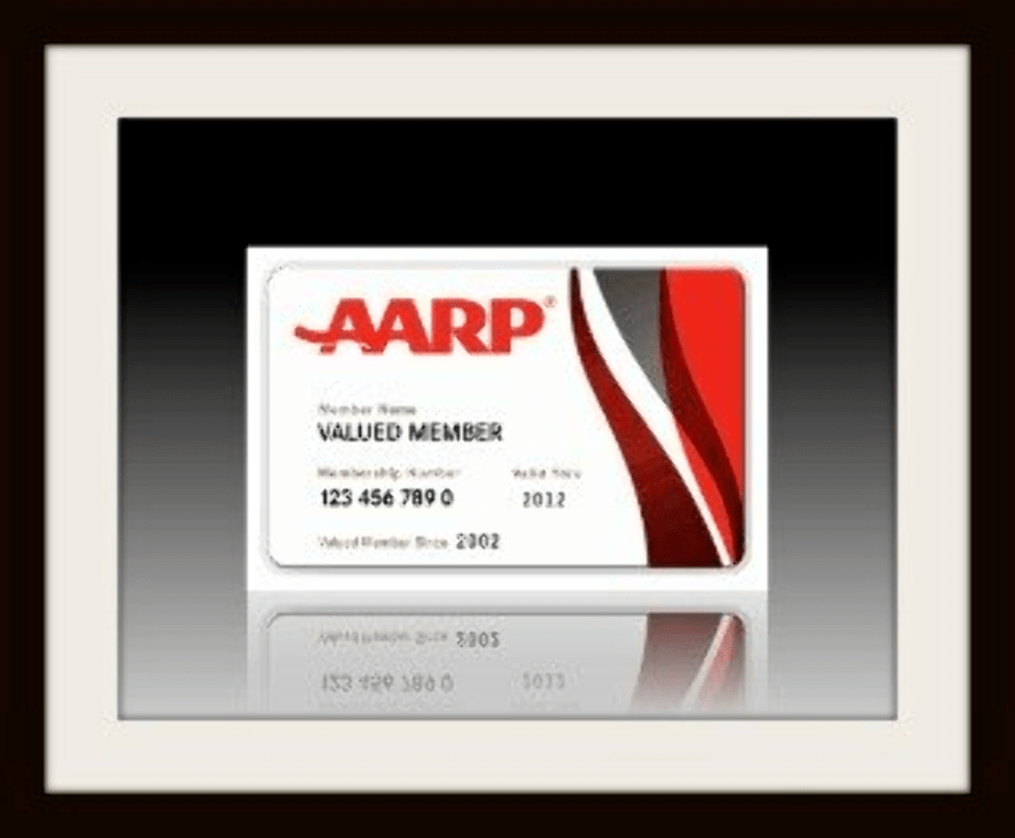 printable aarp card template