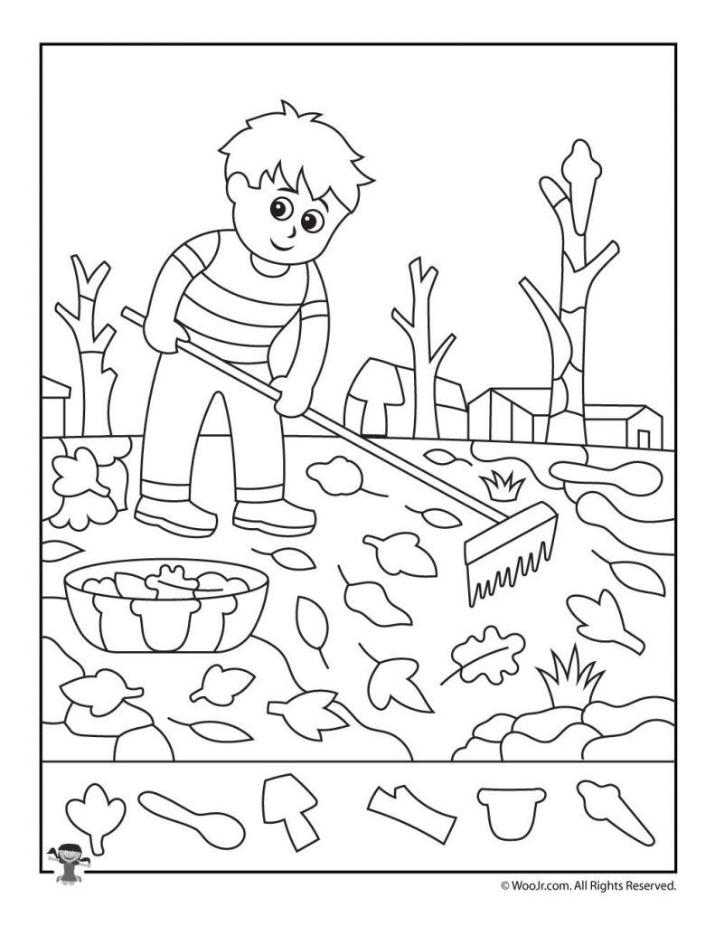 printable fall hidden pictures