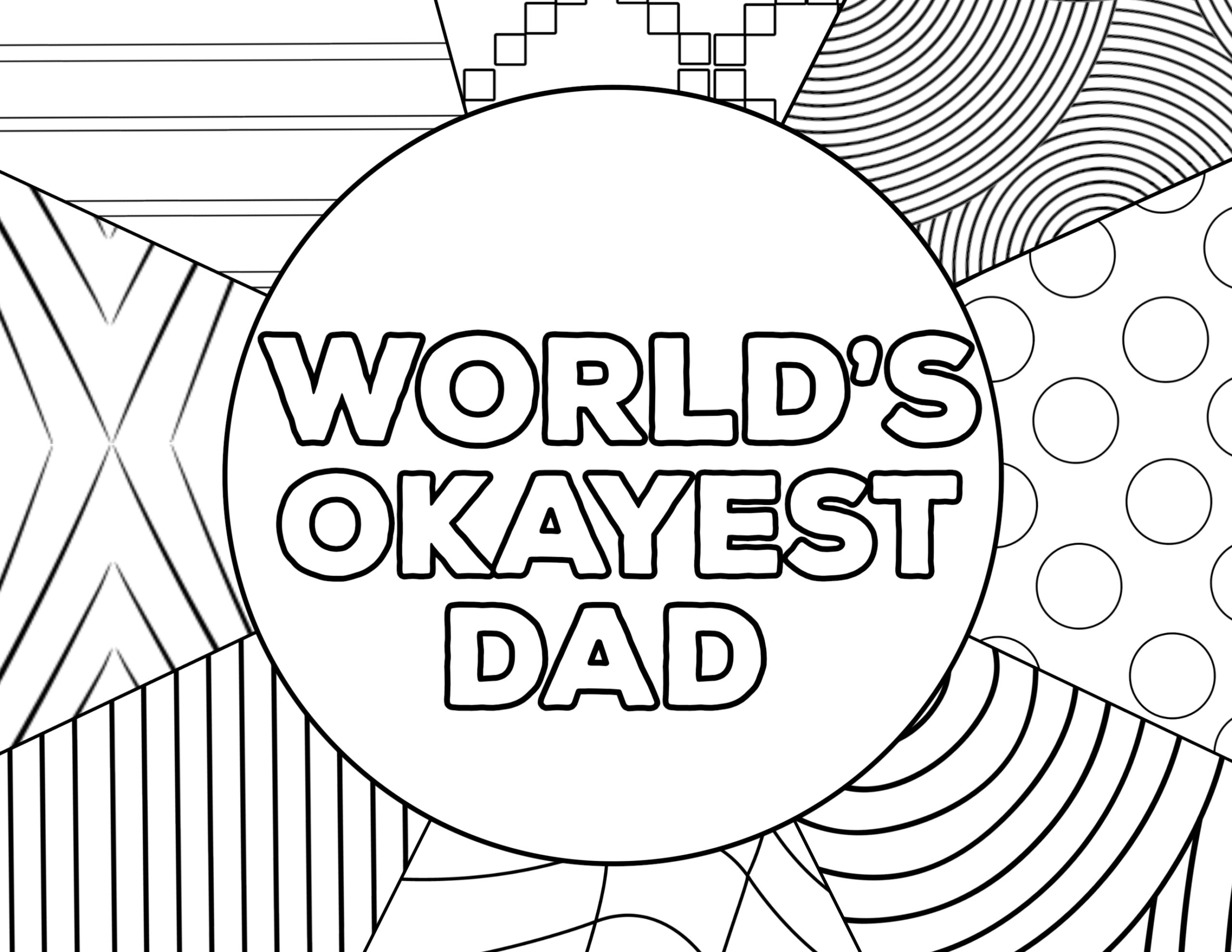 printable father's day card template