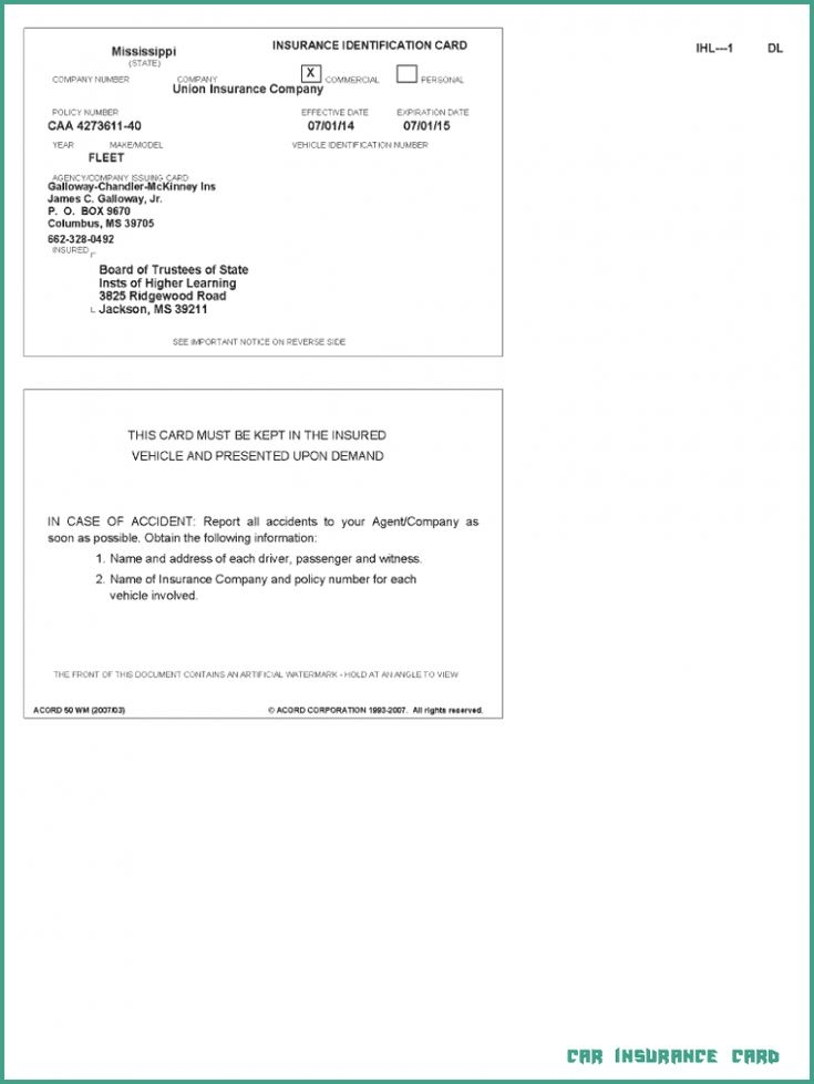 printable fillable fake state farm insurance card template