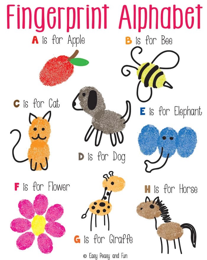 Printable Fingerprint Activity Worksheet