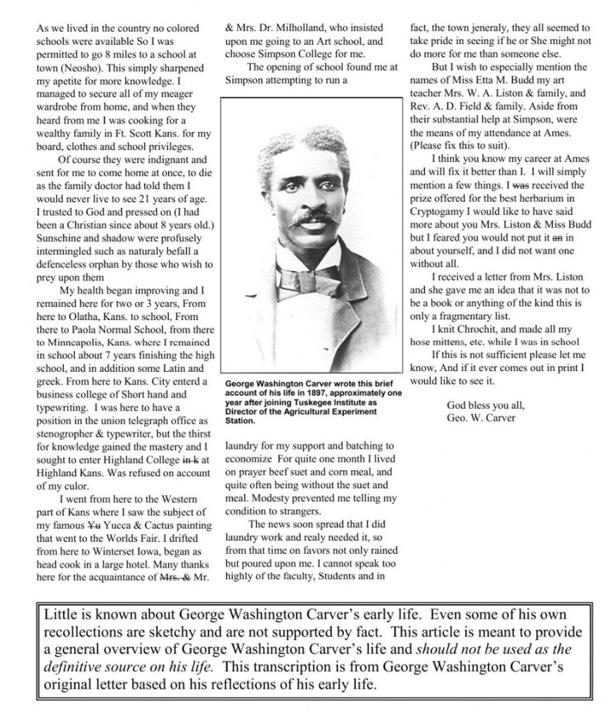 Printable George Washington Carver Worksheets Printable JD