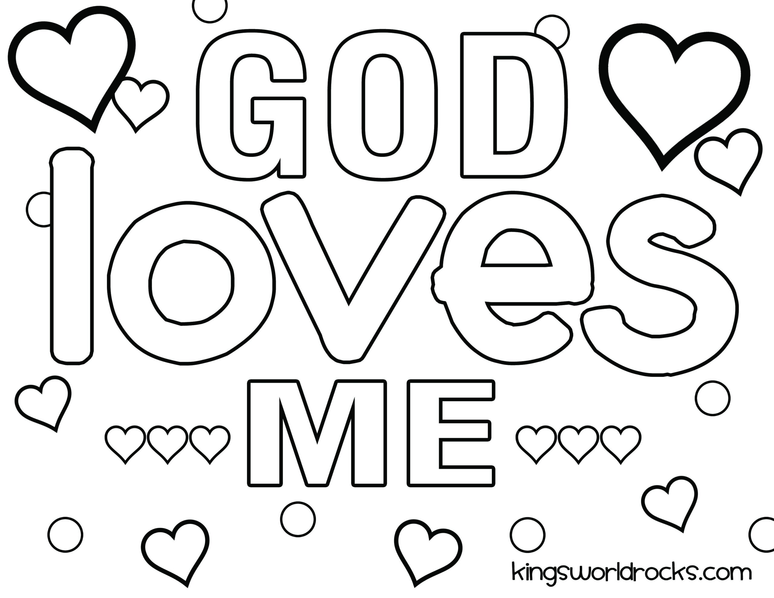 Printable God Is Love Activity Sheet Vrogue co