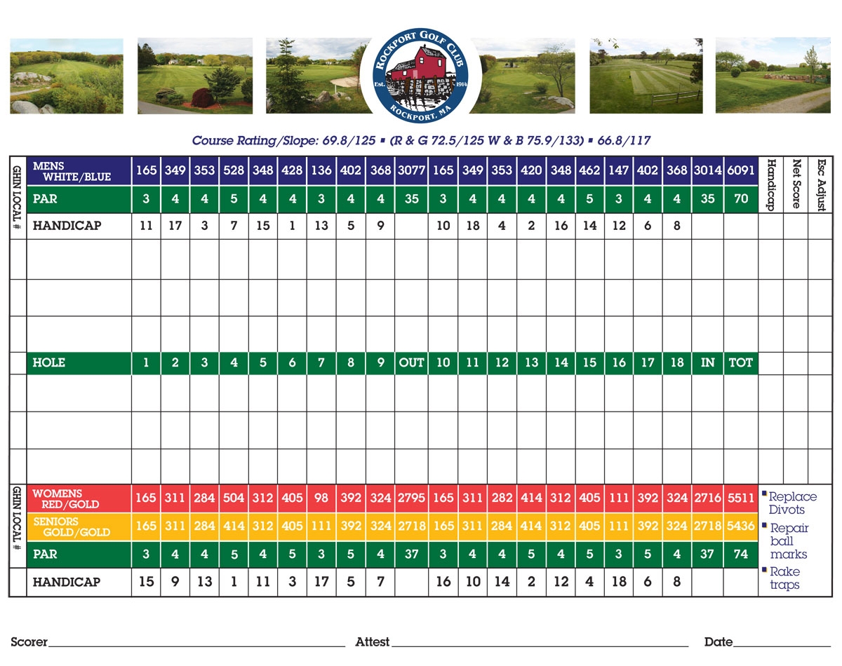 Printable Golf Scorecard Printable Calendars AT A GLANCE