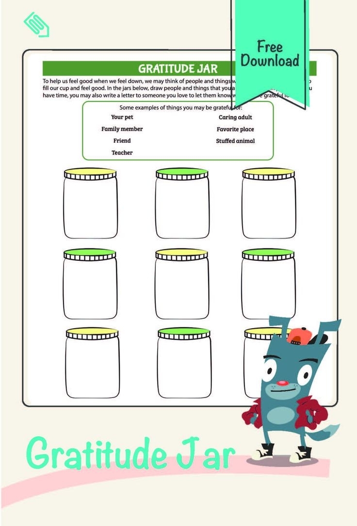 Printable Gratitude Activities Worksheets Printable Worksheets