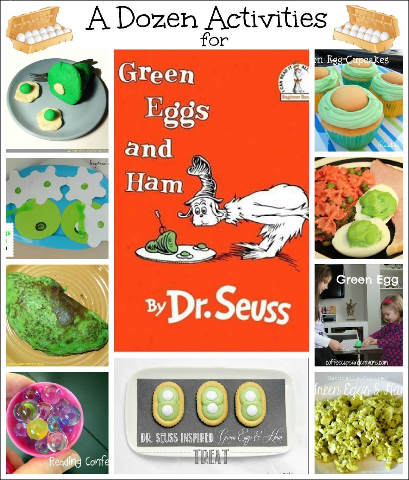 Printable Green Eggs And Ham Activities