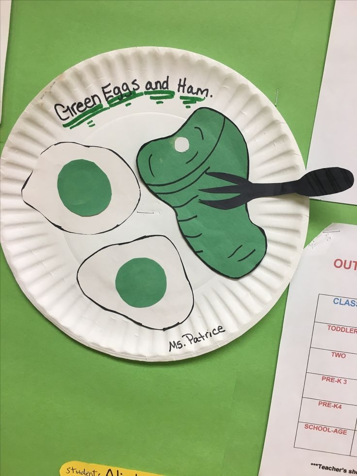 printable green eggs and ham activities