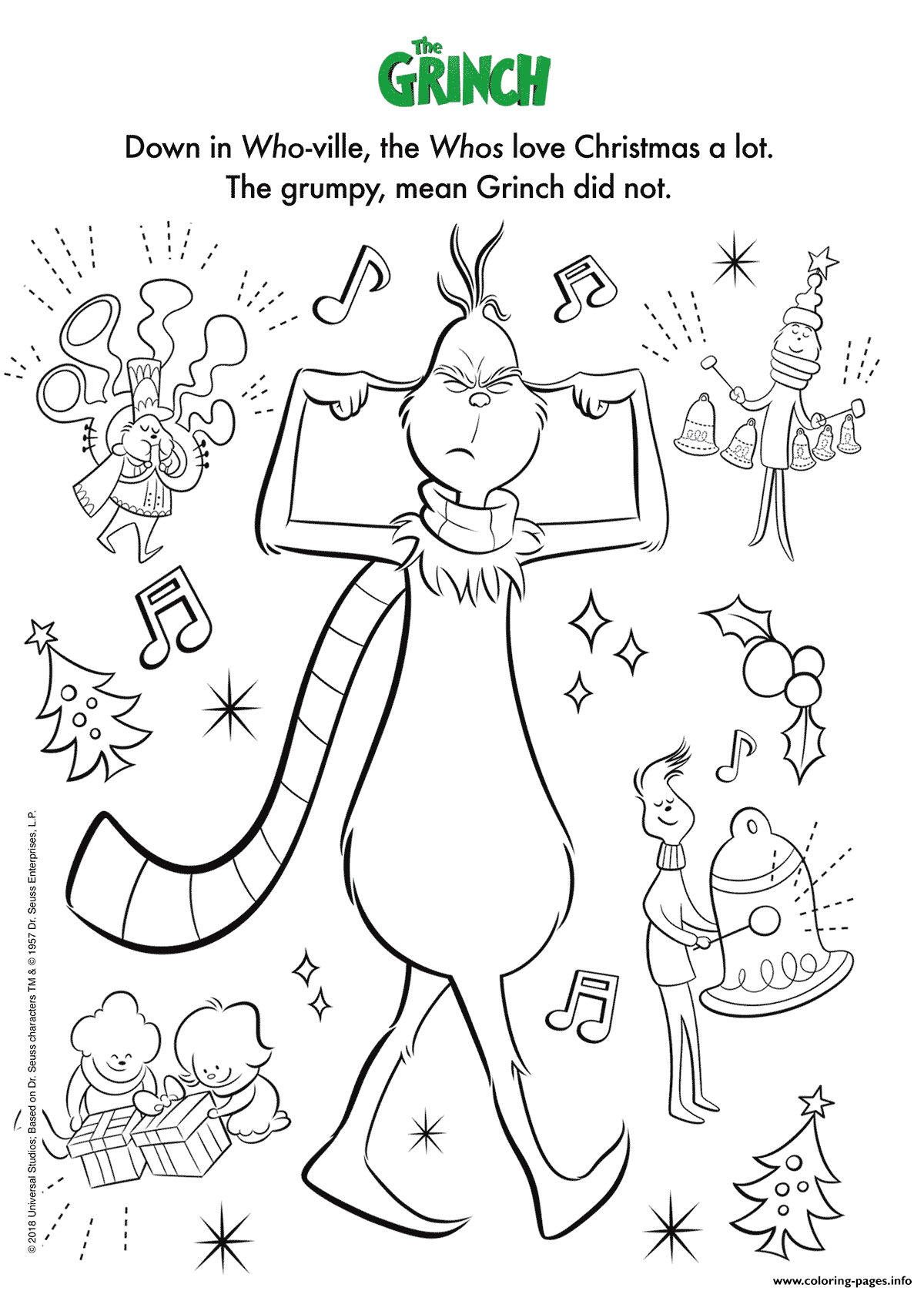 Printable Grinch Activity Sheets Printable And Enjoyable Learning