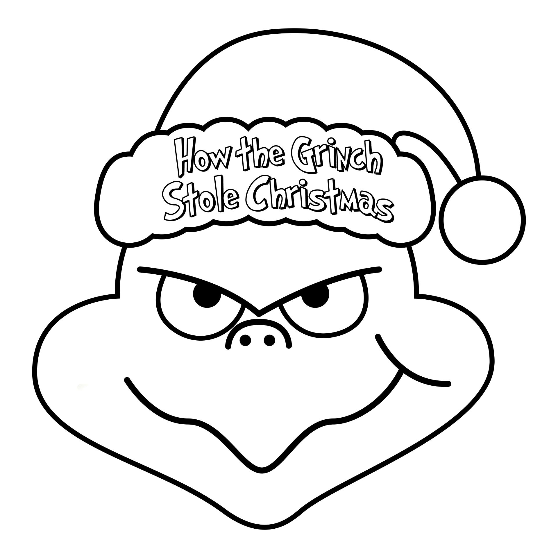 Printable Grinch Printable Calendars AT A GLANCE