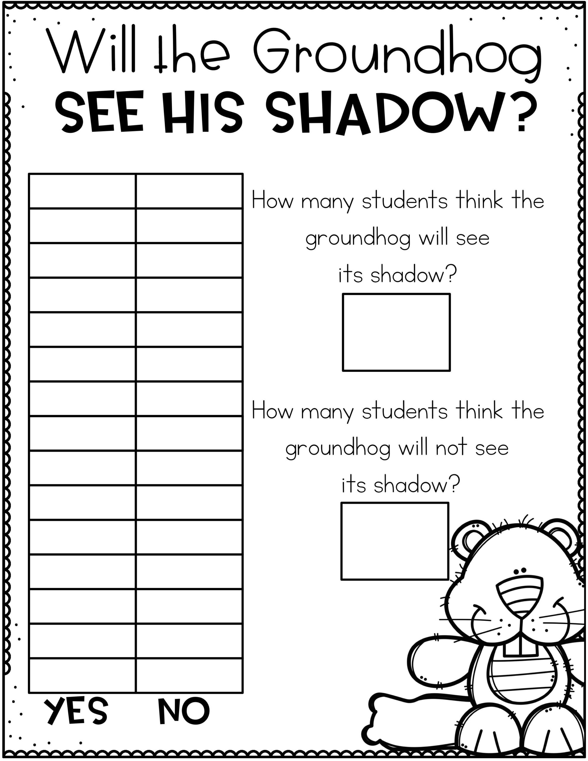 Printable Groundhog Day Activities Printable Calendars AT A GLANCE