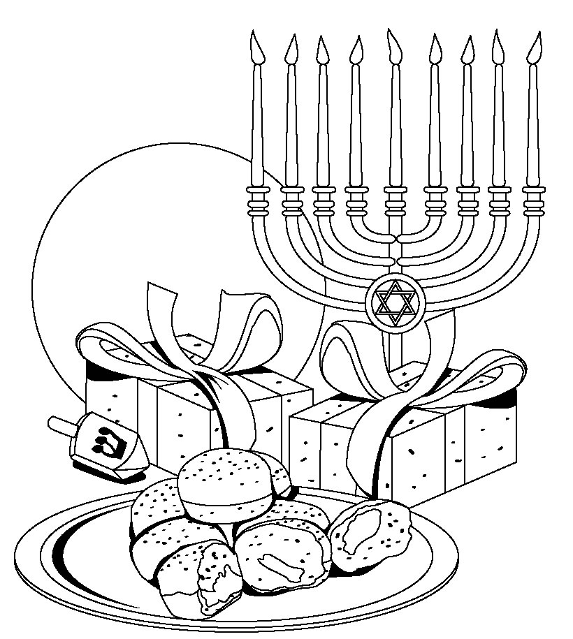 Printable Hanukkah Activity Sheets