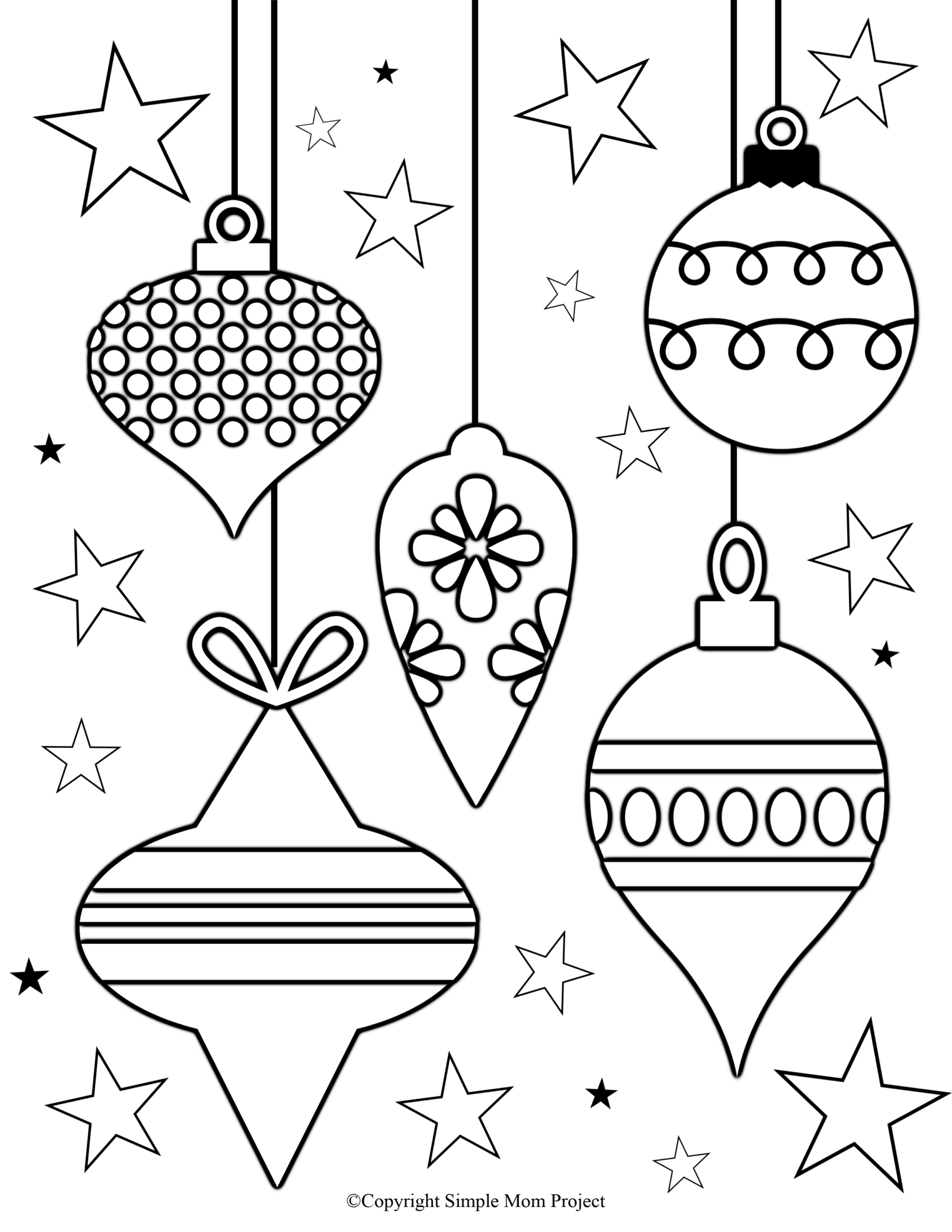 Printable Holiday Coloring Sheets Printable New Year Banners