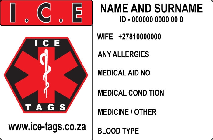 Printable Ice Card