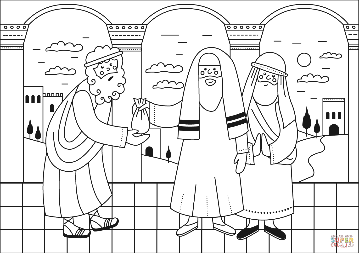 Printable Judas Betrays Jesus Activity Sheets Printable And Enjoyable 