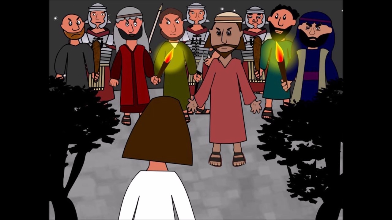 Printable Judas Betrays Jesus Activity Sheets