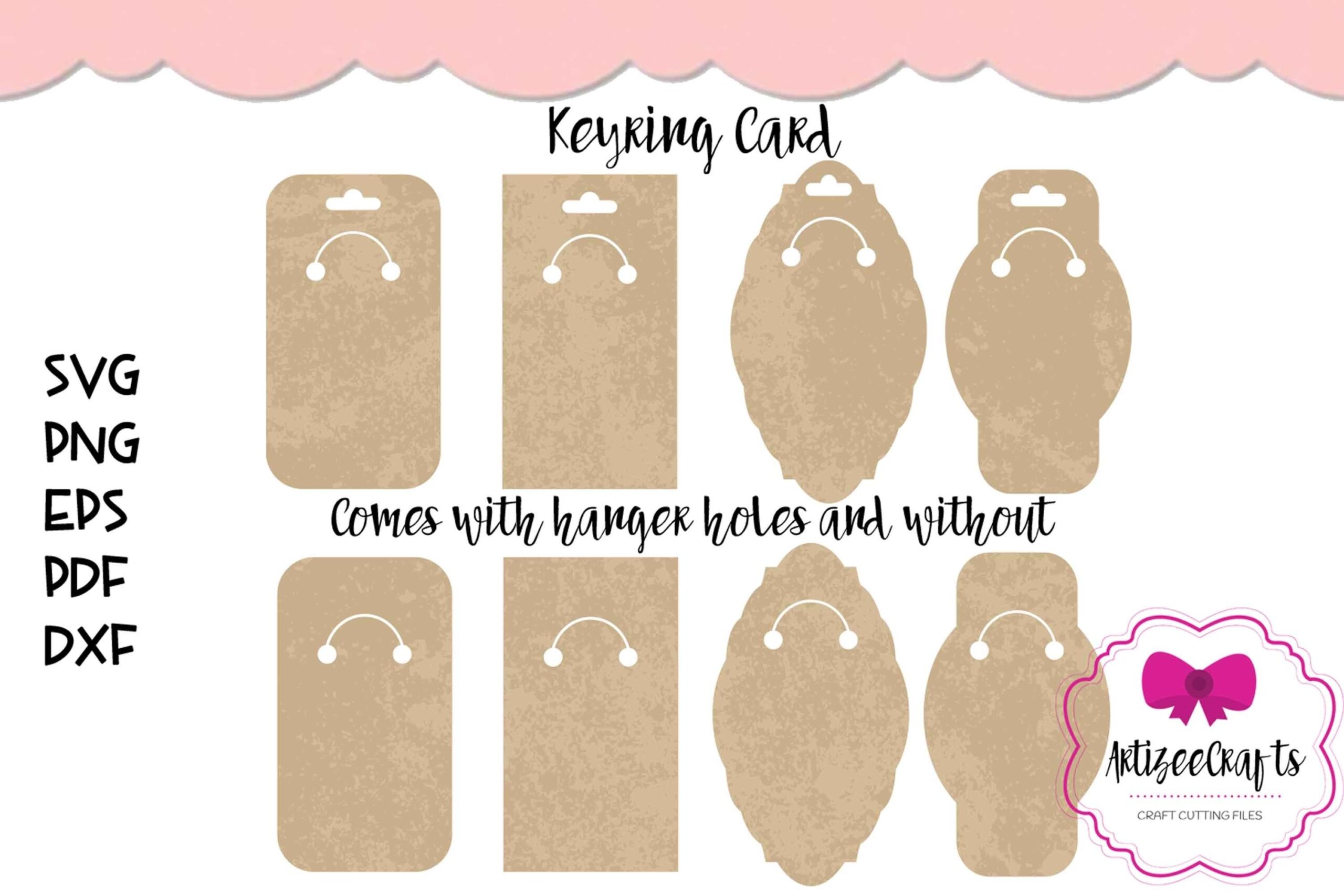 Printable Keychain Display Card Template Free Templates Printable