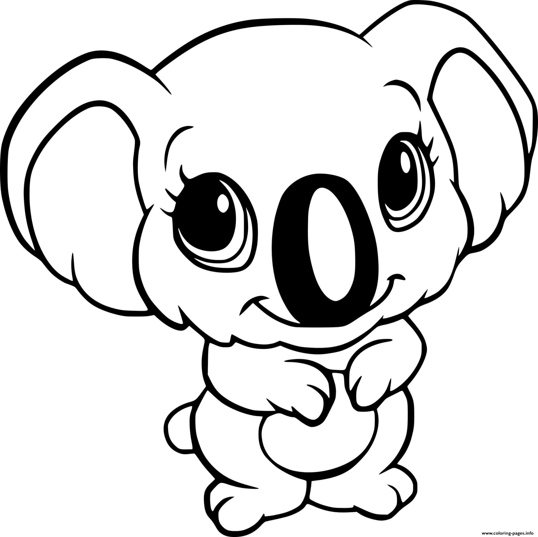 Printable Koala Coloring Pages Printable Calendars AT A GLANCE