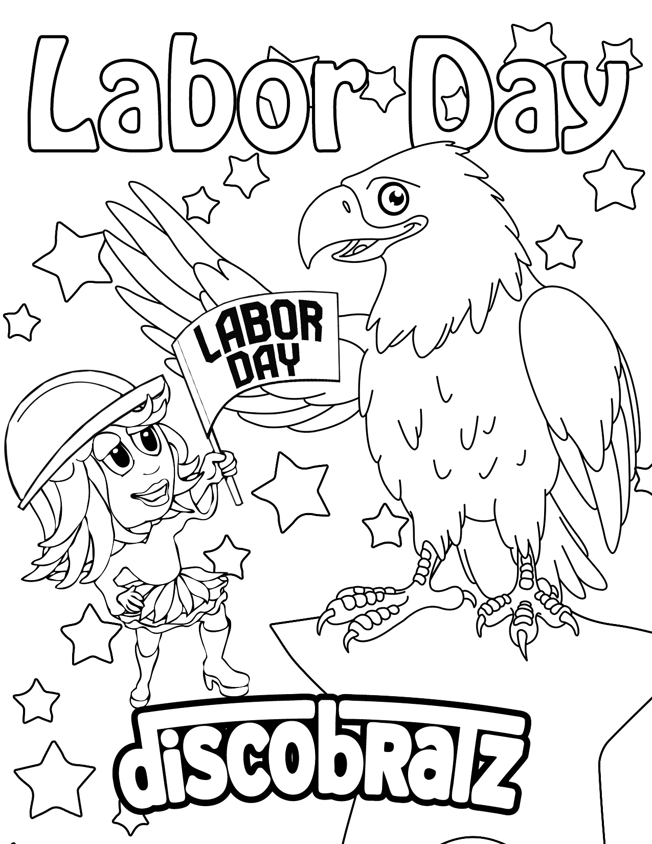 Printable Labor Day Activity Sheets