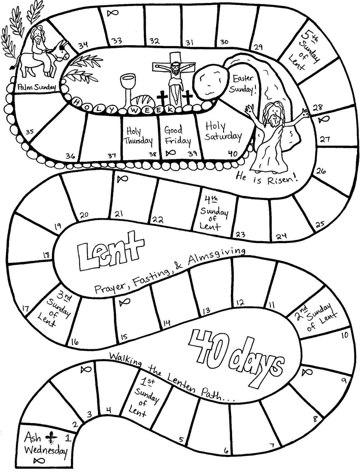 Printable Last Supper Activities