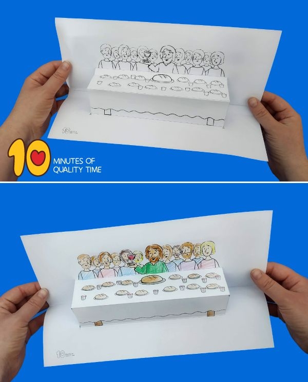 Printable Last Supper Activities Prntbl concejomunicipaldechinu gov co