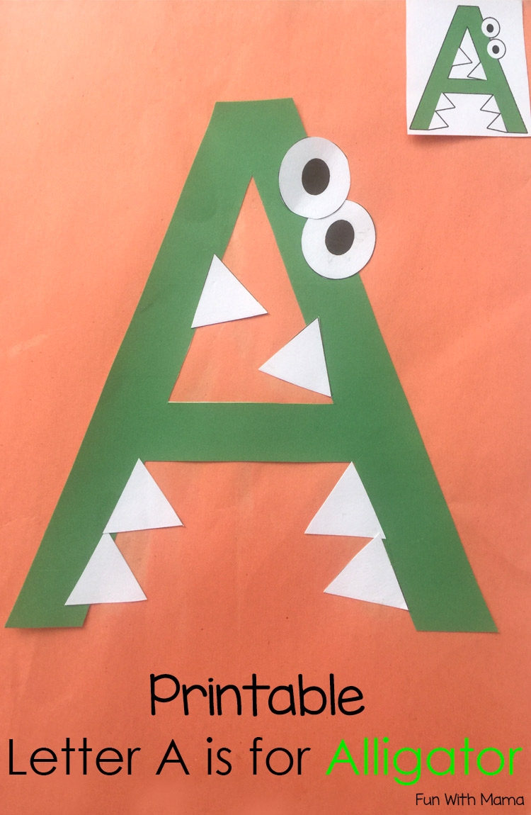 printable letter a activities
