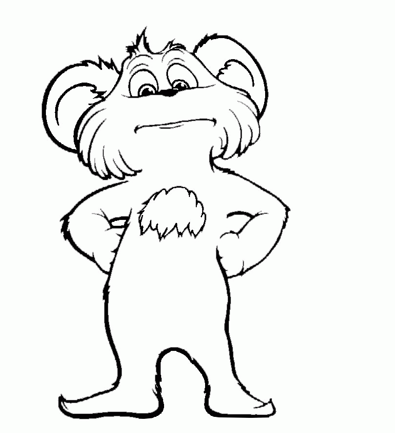 printable lorax pictures