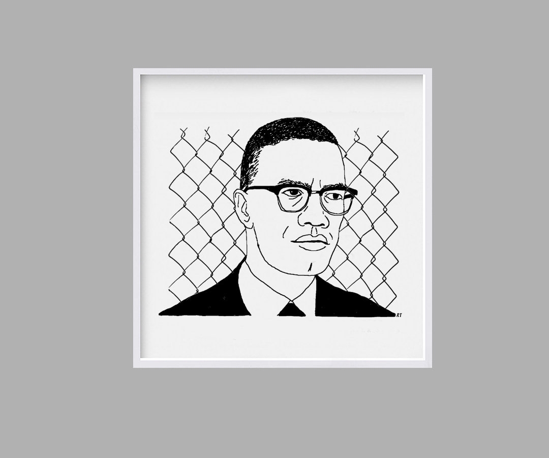 Printable Malcolm X Malcolm X Instant Download Print Etsy