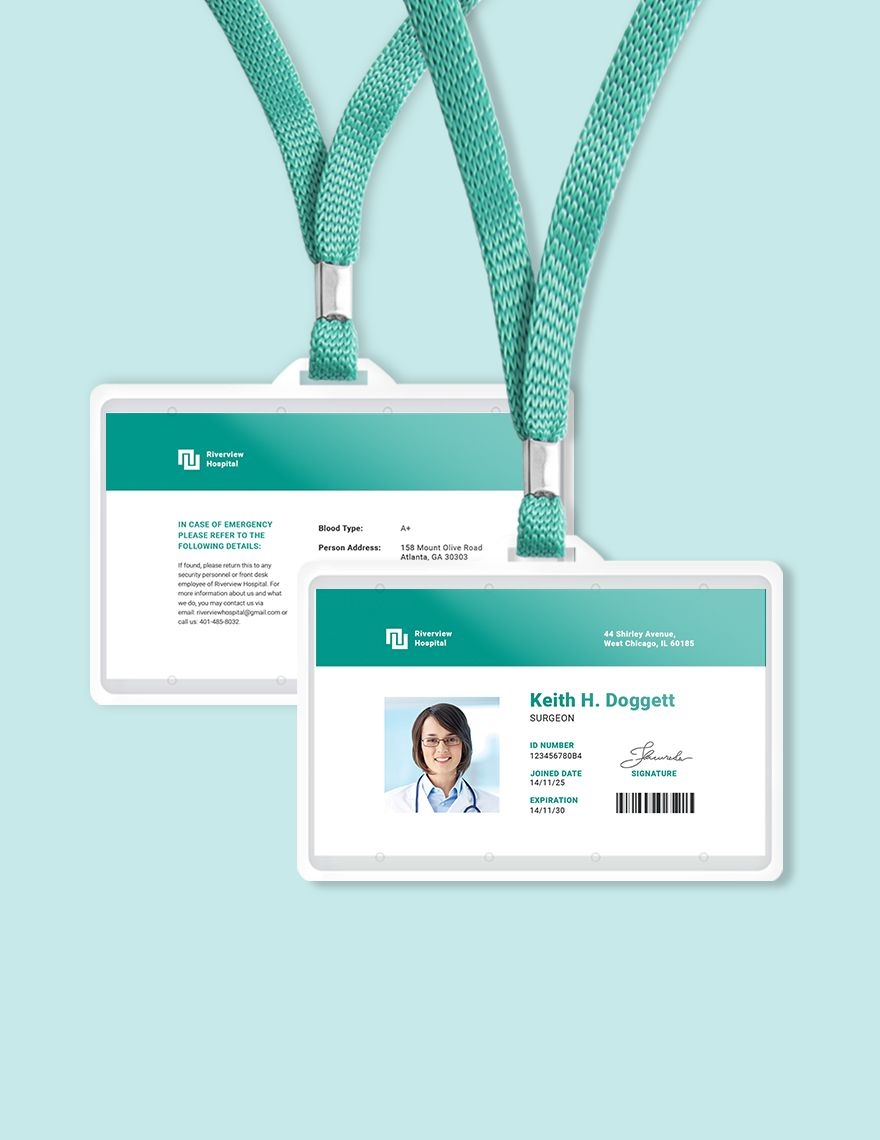 Printable Medical Id Card Template Ad Ad Medical Printable Images