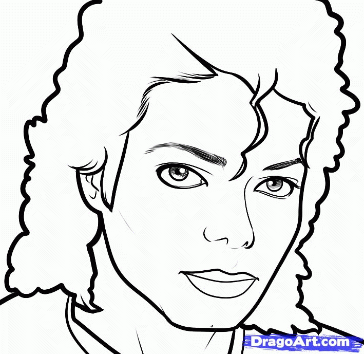 Printable Michael Jackson Coloring Pages Coloring Home