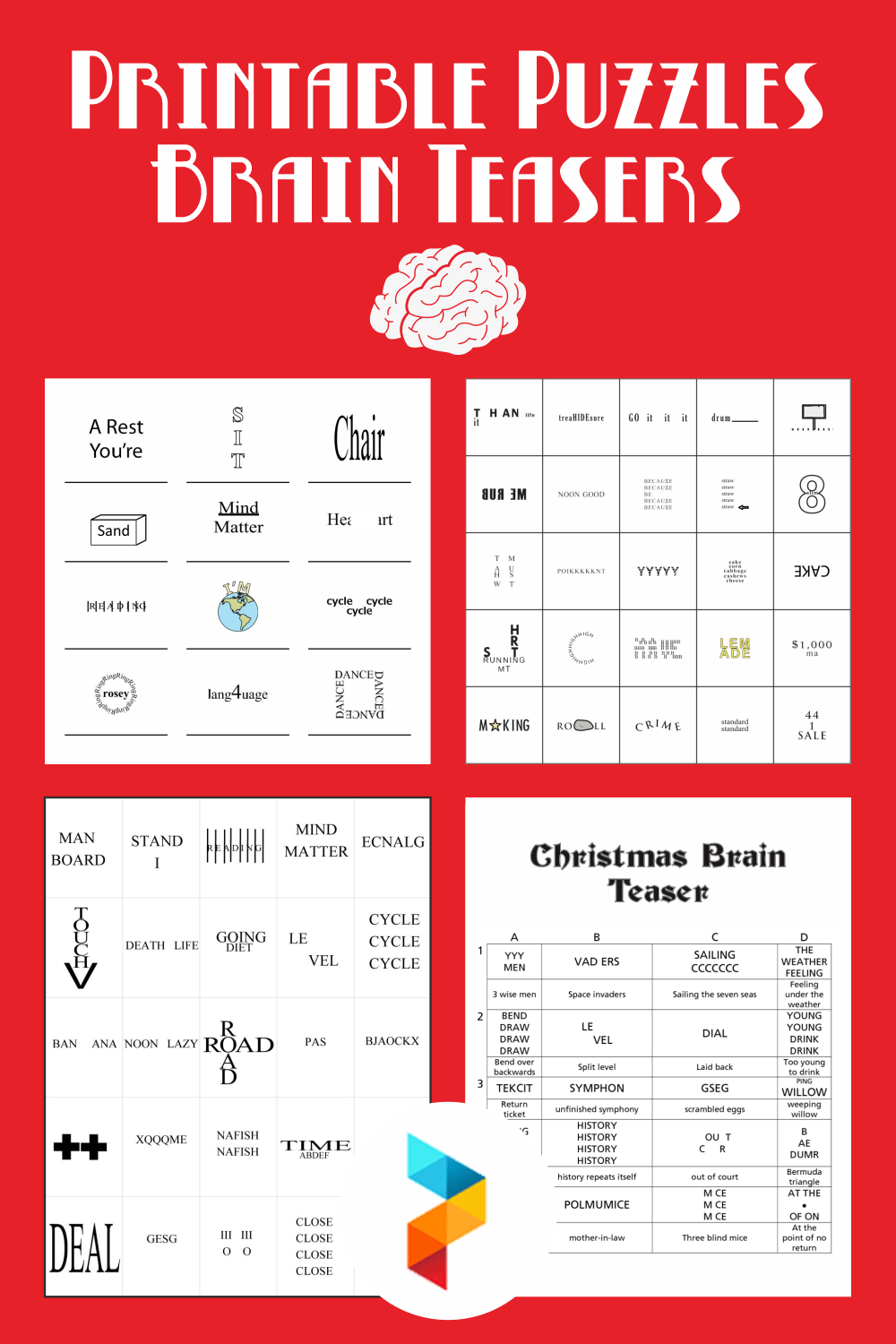 Printable Mind Games Calendar Printables