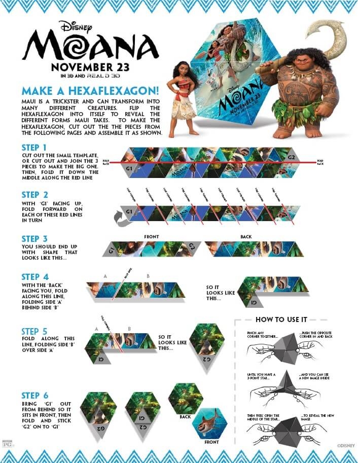 Printable Moana Activity Sheets Free To Download And Print From Home 