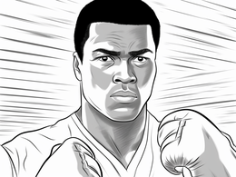 Printable Muhammad Ali For Coloring Coloring Page