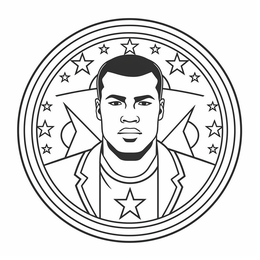 Printable Muhammad Ali For Coloring Coloring Page