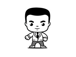 Printable Muhammad Ali For Coloring Coloring Page